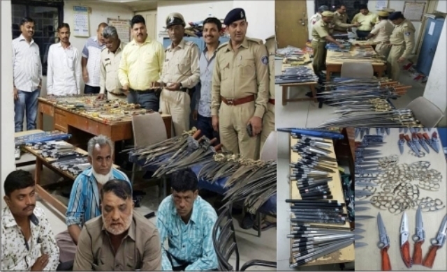 Photo of क्या सच में राजकोट में RSS के दफ़्तर में मिला हथियारों का ज़ख़ीरा? जाने इन हथियारों की सच्चाई .