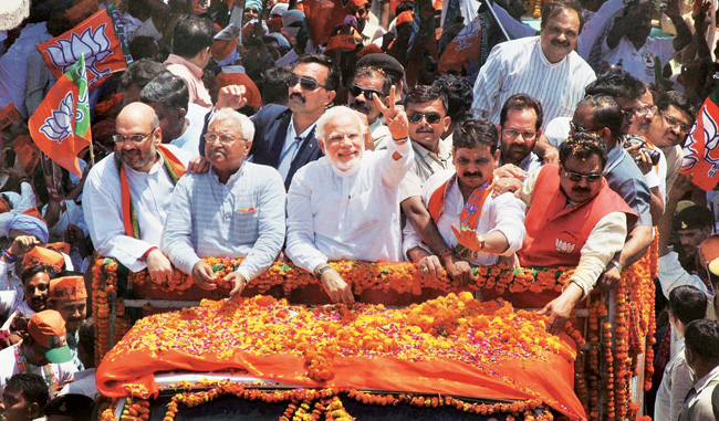 Photo of अयोध्या मथुरा काशी में विपक्षियों का सूपड़ा हुआ साफ ,  नमो-नमो की लहर.