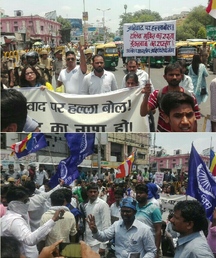 Photo of सहारनपुर जातीय हिंसा मामले में न्यायिक जांच की मांग, राजधानी में प्रदर्शन