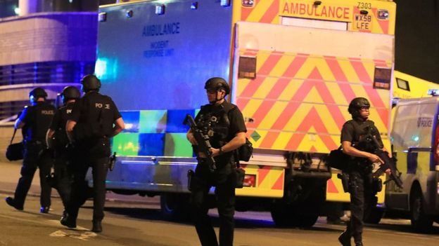 Photo of मैनचेस्टर धमाका : 22 की मौत , 50 लोग घायल ,  हमलावर की भी मौत