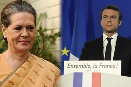 Photo of कांग्रेस ने इमैनुएल को फ्रांस के राष्ट्रपति निर्वाचित होने पर दी बधाई
