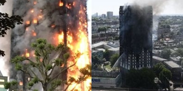 Photo of लंदन के ग्रेनफेल टावर में आग लगने से अब तक 6 लोगों की मौत