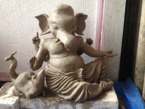 gagan kang made ganapti murti