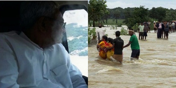 Photo of बिहार : 10 लाख लोग बाढ़ की चपेट में , CM नीतीश ने किया हवाई दौरा