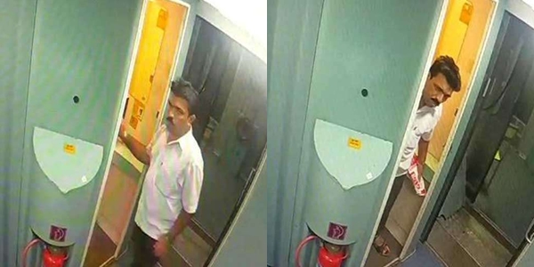 Photo of तेजस एक्सप्रेस में गार्ड ने ही चुरा लिया टाॅयलेट का नल , सीसीटीवी में हरकत कैद