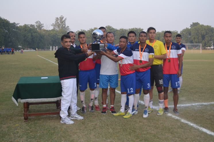 Photo of गोरखा ट्रेनिंग सेन्टर ने एक जीरो से जीती वैजयन्ती प्रतियोगिता