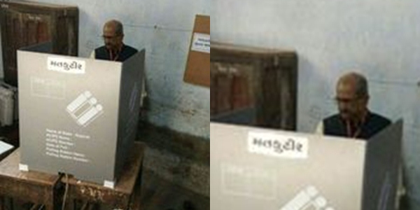 Photo of गुजरात चुनाव: भूपेंद्र सिंह चूड़ासमा ने ढोलका विधानसभा सीट पर डाला वोट