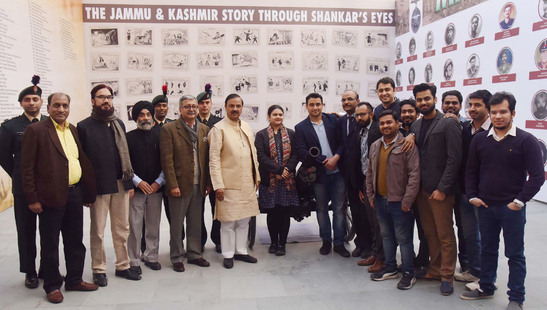 Photo of जम्मू-कश्मीर के विलय के 70 साल पर प्रदर्शनी का आयोजन