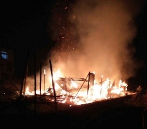 Photo of आग लगने से एक घर राख