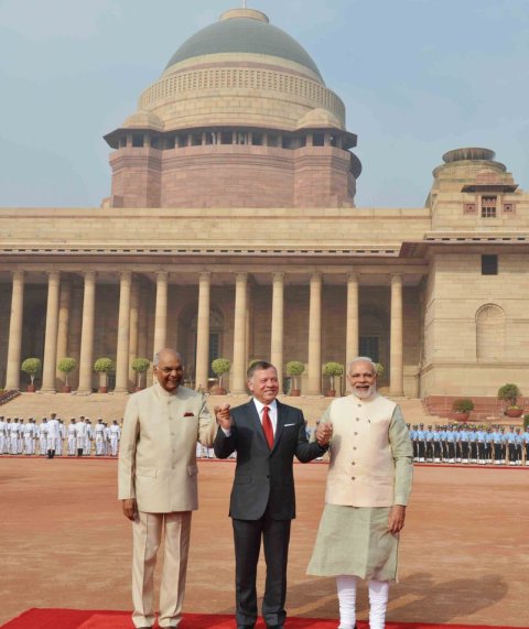 Photo of राष्ट्रपति और प्रधानमंत्री ने किया जॉर्डन के राजा अब्दुल्ला का स्वागत