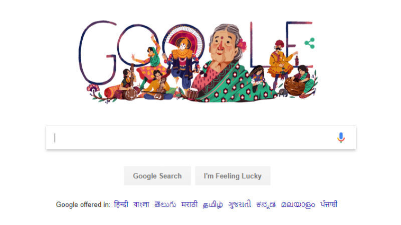 Photo of गूगल ने 115वीं साल गिरह पर स्वतंत्रता सेनानी कमलादेवी को याद किया