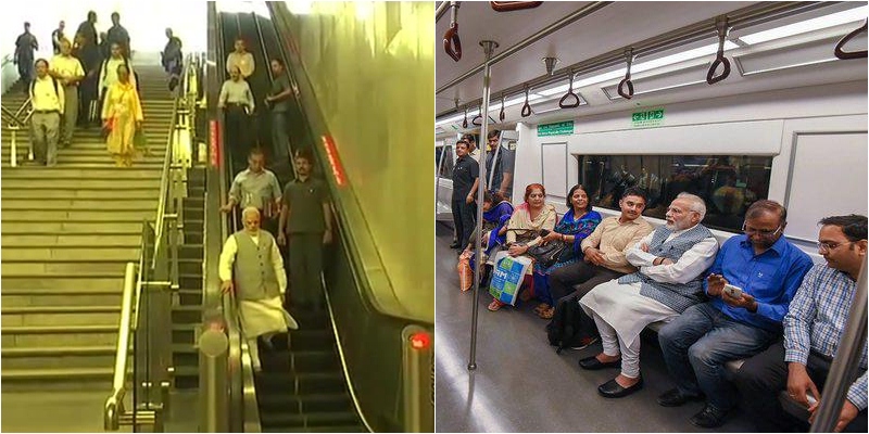 Photo of मेट्रो की सवारी कर आंबेडकर जयंती समारोह में हिस्सा लेने पहुंचे PM मोदी , पैसेंजर्स के साथ खिंचवाई सेल्फी