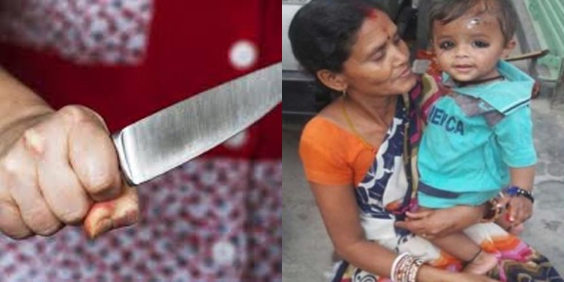 Photo of खौफनाक : अपने 7 महीने के बच्चे को मां ने चाकू से काट डाला