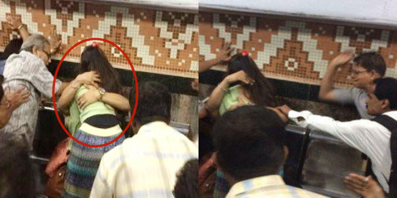 Photo of कोलकाता मेट्रो में कपल की पिटाई ने पकड़ा तूल, युवाओं ने चलाया फ्री हग्स कैंपेन