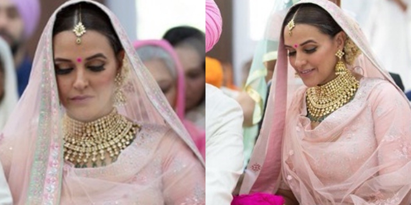 Photo of नेहा धूपिया बनी दुल्हन , इनसे अचानक शादी कर सबको चौंकाया , देखे शादी के pics