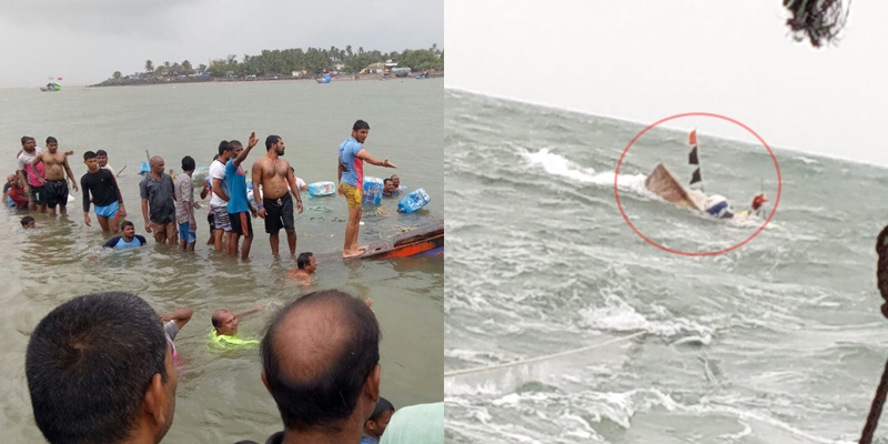 Photo of पालघर : अरब सागर में डूबी नाव को 48 घंटे बाद निकाला गया बाहर , 11 लोगो की बची जान
