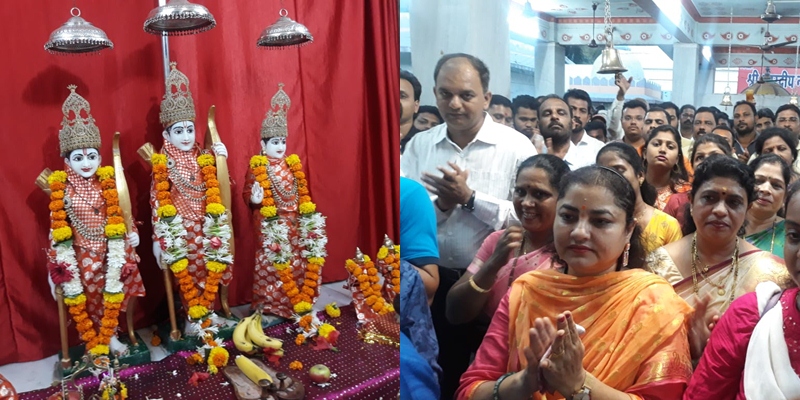 Photo of अयोध्या में उद्धव, पालघर-मुंबई में शिवसेना ने की भगवान रामलला की ‘महाआरती’