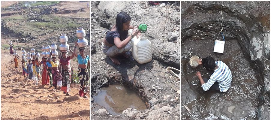 Photo of पालघर जिला में पानी के लिए मचा हाहाकार ,पानी के लिए दर दर भटकने को लोग मजबूर