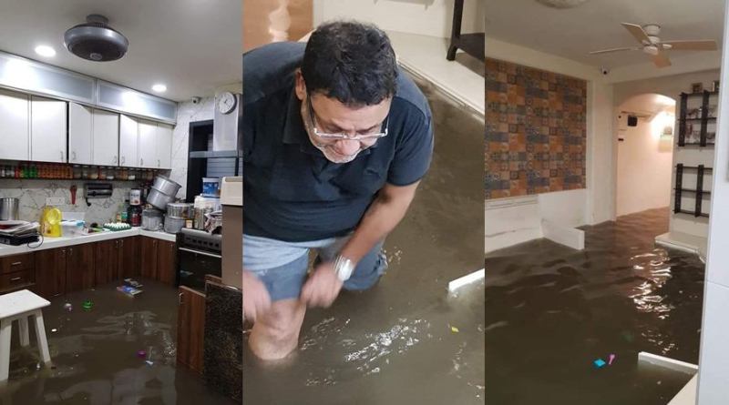 Photo of राकां के नेता नवाब मलिक के घर में भरा पानी , घर में भरे बाढ़ के पानी की तस्वीरें मलिक ने की ट्वीट