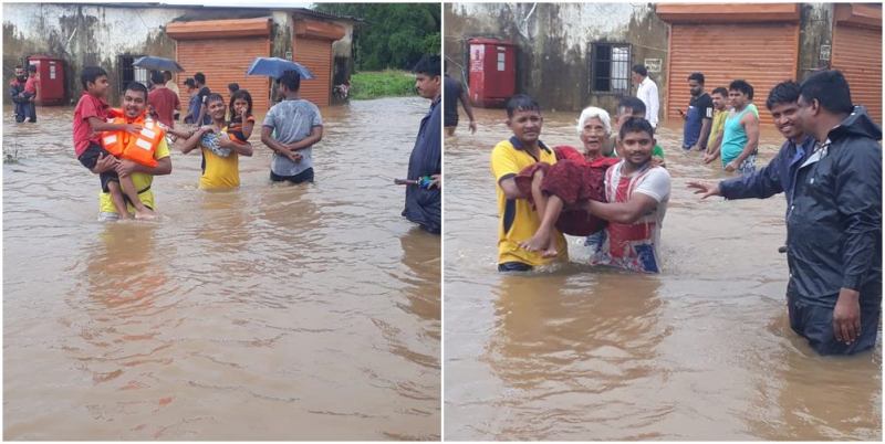 Photo of पालघर जिला : दर्जनों गाँव में घुसा नदीयो के बाढ़ का पानी , बचाव कार्य के लिए NDRF ,कोस्गार्ड और हेलिकप्टर की ली जारही है मद्दत