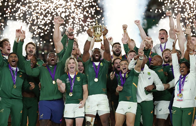 Photo of दक्षिण अफ्रीका ने तीसरी बार जीता रग्बी विश्व कप का खिताब