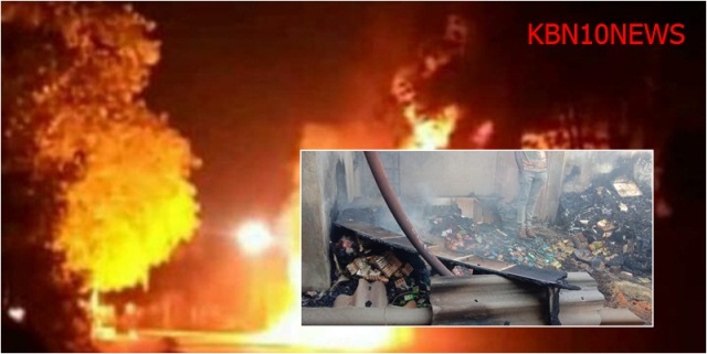Photo of पालघर जिला- आग लगने से एक परिवार के चार लोगों की जल कर मौत , 3 लोंग झुलसे